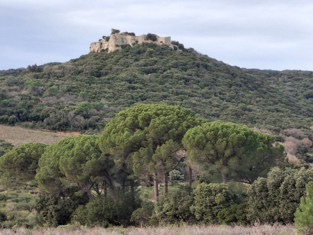 Au loin le castel de Gicon